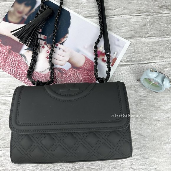 NWOT Tory Burch SMALL FLEMING MATTE CONVERTIBLE SHOULDER BAG - Picture 3 of 14